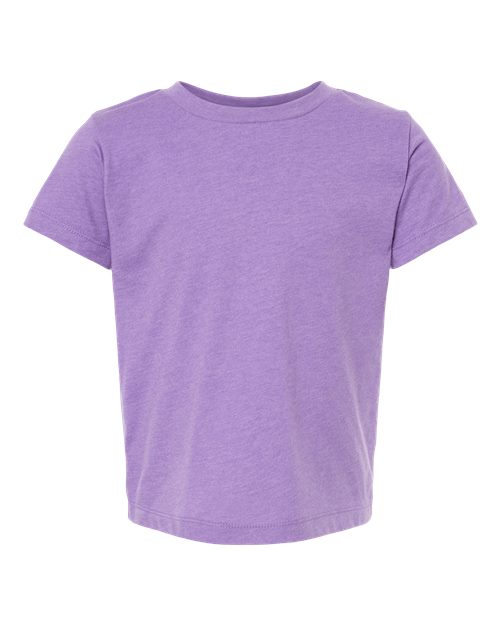 BELLA + CANVAS Toddler Jersey Tee - Heather Team Purple Front