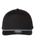 The Barnes Cap - Black/ White Front