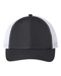 Imperial The Original Sport Mesh Cap - Black/ White Front