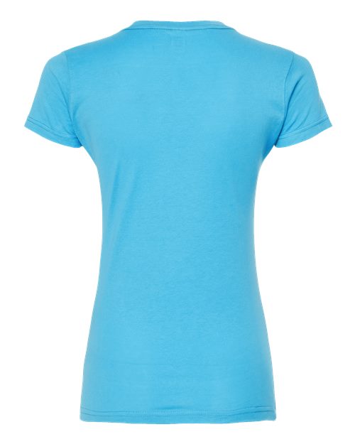 Tultex Women's Fine Jersey Slim Fit T-Shirt - Back