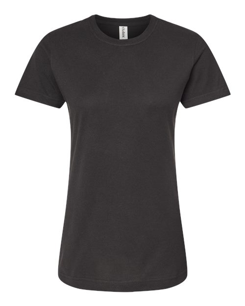 Women's Fine Jersey Classic Fit T-Shirt - Black Front