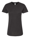 Women's Fine Jersey Classic Fit T-Shirt - Black Front