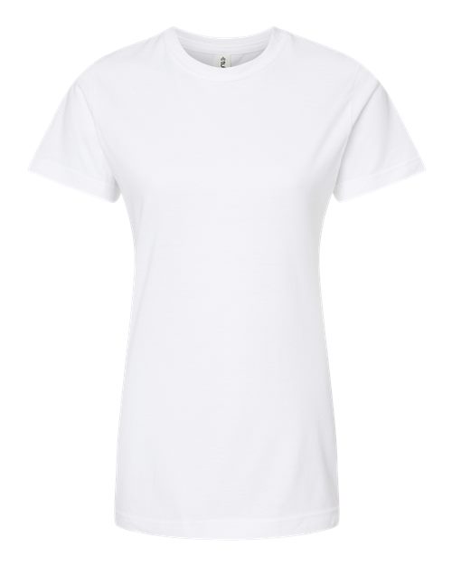 Women's Fine Jersey Classic Fit T-Shirt - White Front