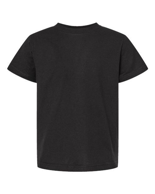 Youth Fine Jersey T-Shirt - Black Front