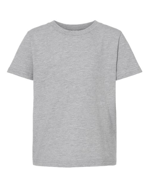 Tultex Youth Fine Jersey T-Shirt - Heather Grey Front