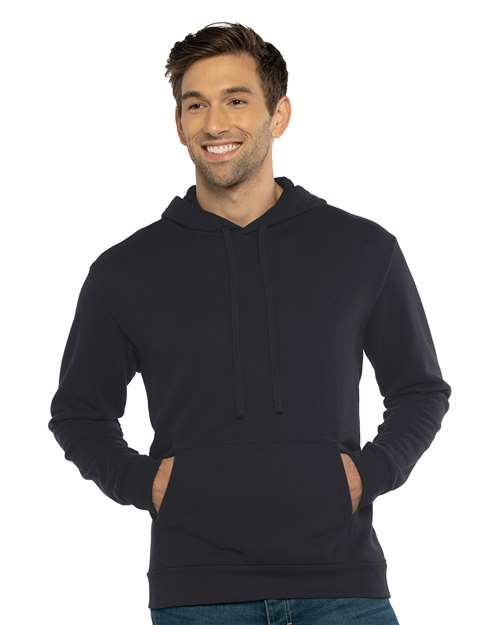 Next Level Unisex Laguna Sueded Hoodie Sweatshirt - Model Front