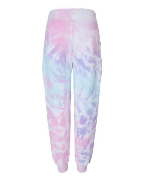 Colortone Unisex Tie-Dyed Joggers - Back