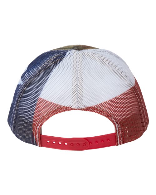 Kati Printed Mesh Trucker Cap - Back
