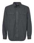 DRI DUCK Men's Crossroad Woven Shirt - Charcoal Front
