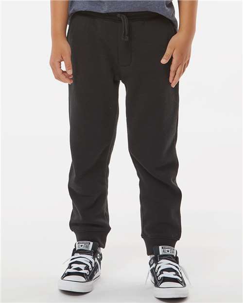 Independent Trading Co. Youth Lightweight Special Blend Sweatpants - Model Front