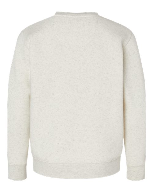 Youth Crewneck Sweatshirt - Natural Heather Back