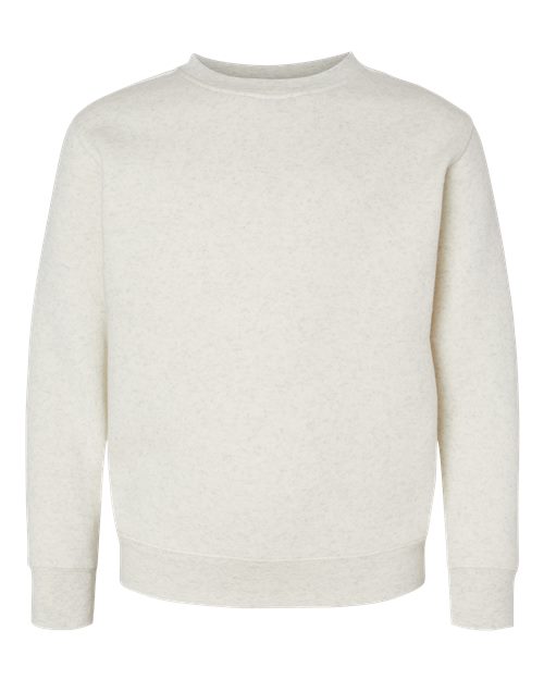 Youth Crewneck Sweatshirt - Natural Heather Front