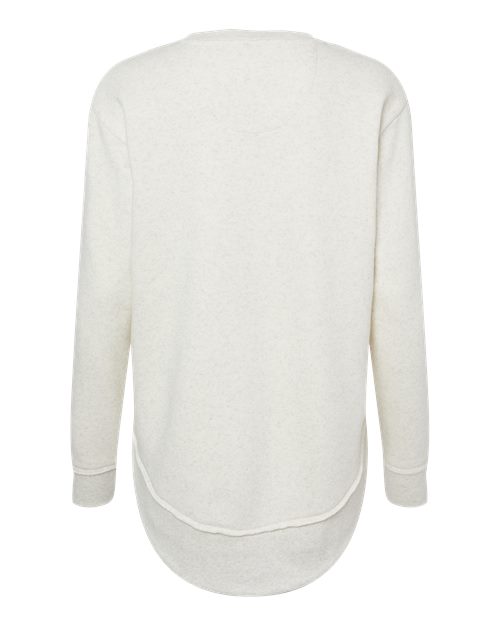 Women's Weekend Crewneck Sweatshirt - Natural Heather Back