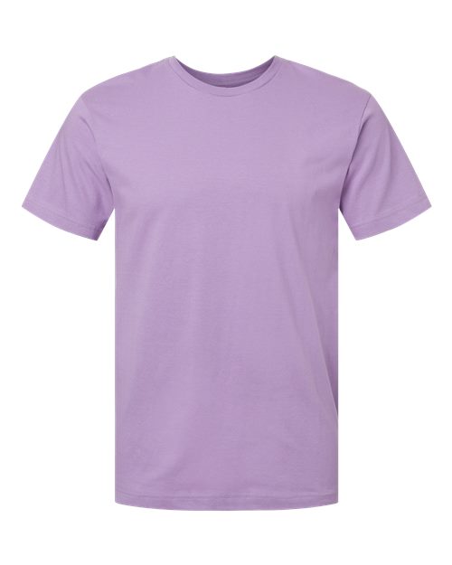 LAT Unisex Fine Jersey Tee - Lavender Front