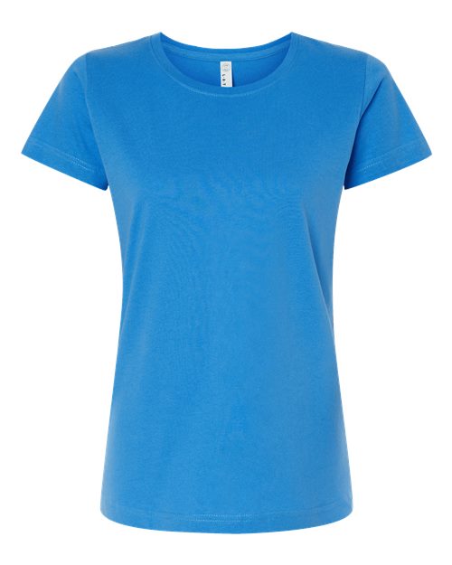 LAT Women's Fine Jersey Tee - Tradewind Front