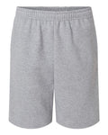 JERZEES Unisex Nublend® Fleece Shorts - Athletic Heather Front