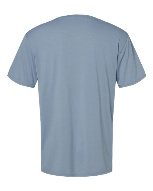 Unisex Performance® T-Shirt - Stone Blue Back
