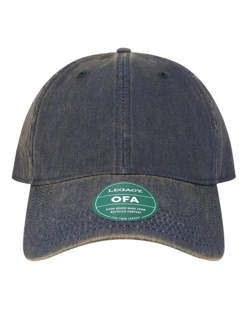 LEGACY Old Favorite Solid Twill Cap - Navy Front
