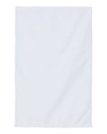 Liberty Bags Patented Sublimation Golf Towel - White Front