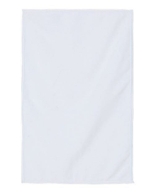 Liberty Bags Patented Sublimation Golf Towel - White Front