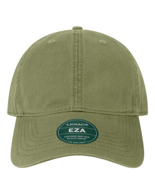 LEGACY Relaxed Twill Dad Hat - Moss Green Front