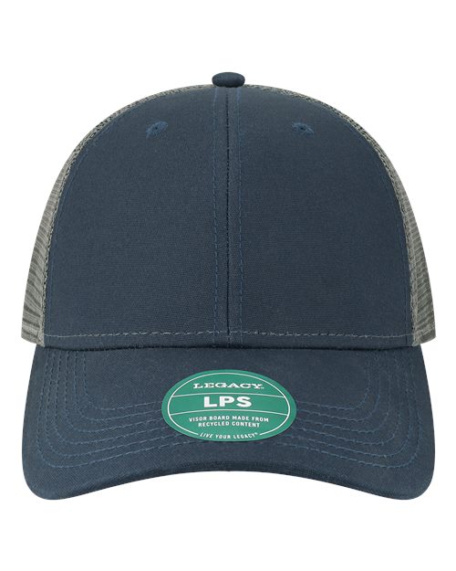 LEGACY Lo-Pro Snapback Trucker Cap - Navy/ Dark Grey Front
