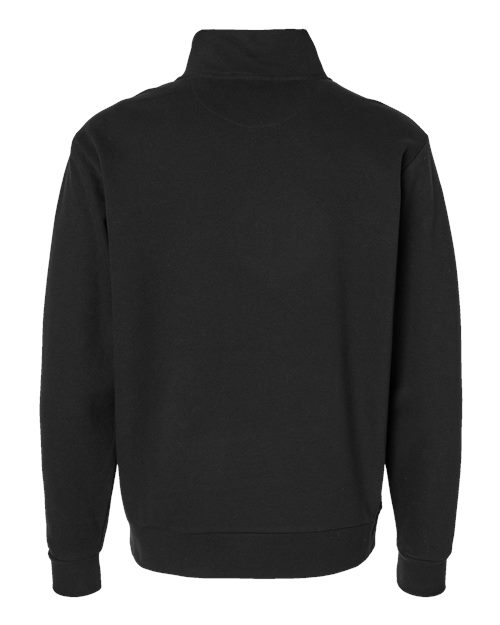 Next Level Unisex Fleece Quarter-Zip Pullover - Back