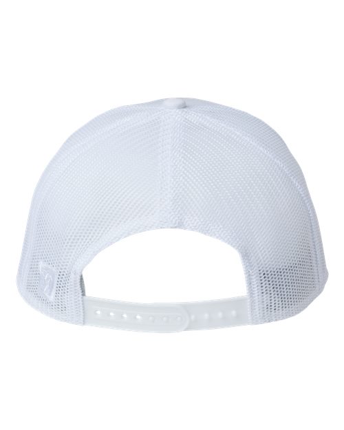 Everyday Rope Trucker Cap - White/ White Back
