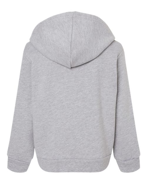 BELLA + CANVAS Toddler Sponge Fleece Pullover Hoodie Sweatshirt - Back