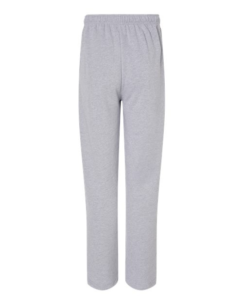 BELLA + CANVAS Unisex Sponge Fleece Straight Leg Sweatpants - Back