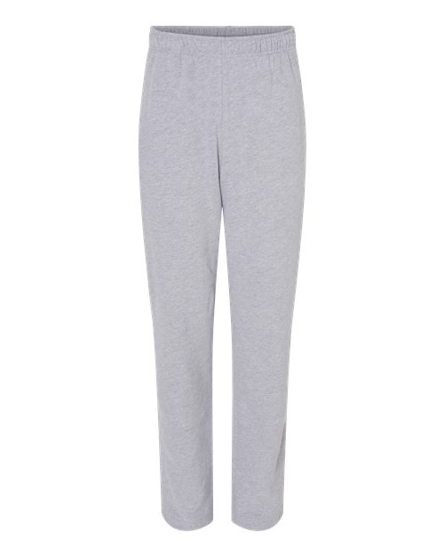 BELLA + CANVAS Unisex Sponge Fleece Straight Leg Sweatpants - Athletic Heather Front
