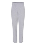 BELLA + CANVAS Unisex Sponge Fleece Straight Leg Sweatpants - Athletic Heather Front