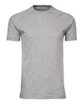 Men's Heather CVC Raglan Tee - Athletic Heather Front