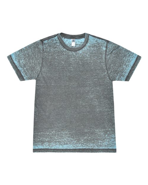 Colortone Unisex Acid Wash Burnout T-Shirt - Arctic Grey Front