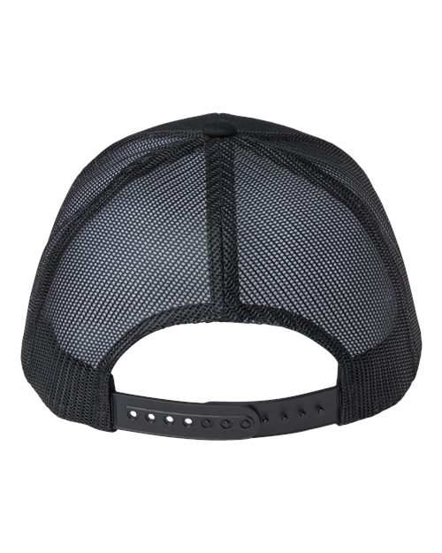 Sustainable Retro Trucker Cap - Black Back