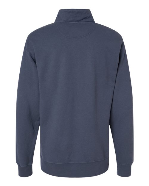 ComfortWash by Hanes Unisex Garment-Dyed Quarter-Zip Sweatshirt - Back