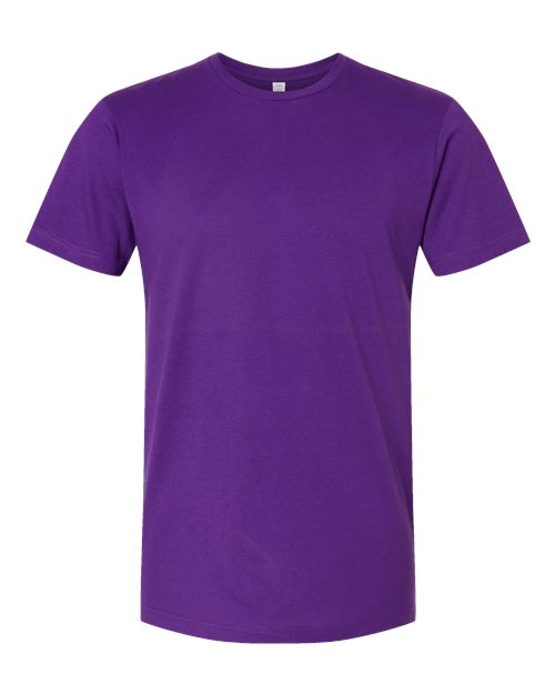 LAT Unisex Fine Jersey Tee - Pro Purple Front