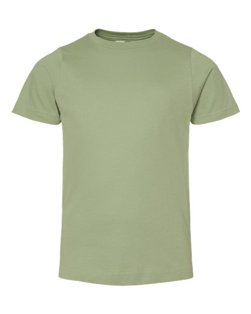 LAT Youth Fine Jersey Tee - Sage Front