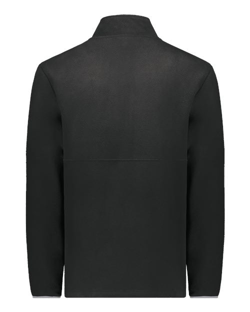 Augusta Sportswear Unisex Eco Revive™ Polar Fleece Quarter-Zip Pullover - Back
