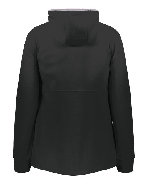 Augusta Sportswear Women's Eco Revive™ Polar Fleece Hooded Full-Zip Jacket - Back