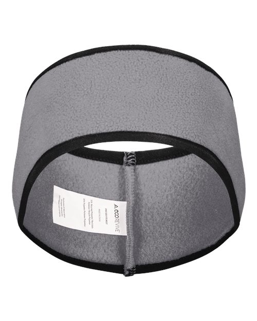 Augusta Sportswear Eco Revive™ Polar Fleece Headband - Graphite Front