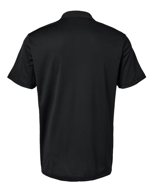 Men's Performance Piqué Polo - Black Back