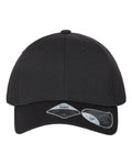 Atlantis Headwear Sustainable Structured Cap - Black Front