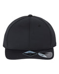 Atlantis Headwear Sustainable Honeycomb Cap - Black Front