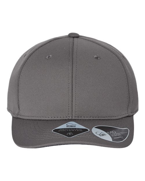 Atlantis Headwear Sustainable Honeycomb Cap - Dark Grey Front