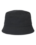 Atlantis Headwear Sustainable Bucket Hat - Black Front