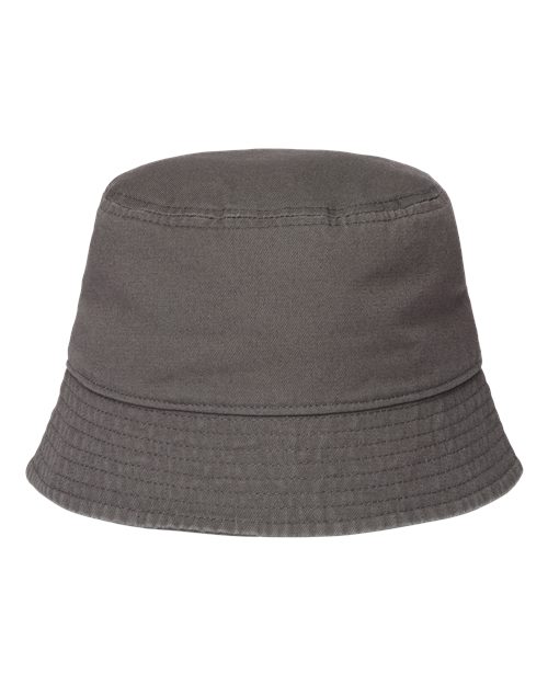 Atlantis Headwear Sustainable Bucket Hat - Dark Grey Front