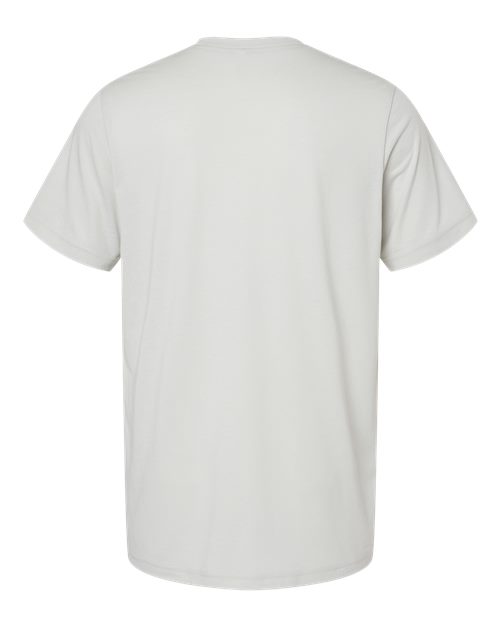 Triblend Tee - Solid Silver Triblend Back