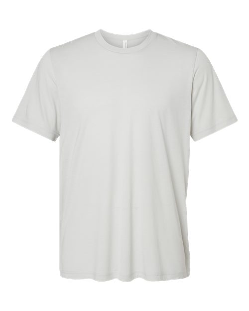Triblend Tee - Solid Silver Triblend Front