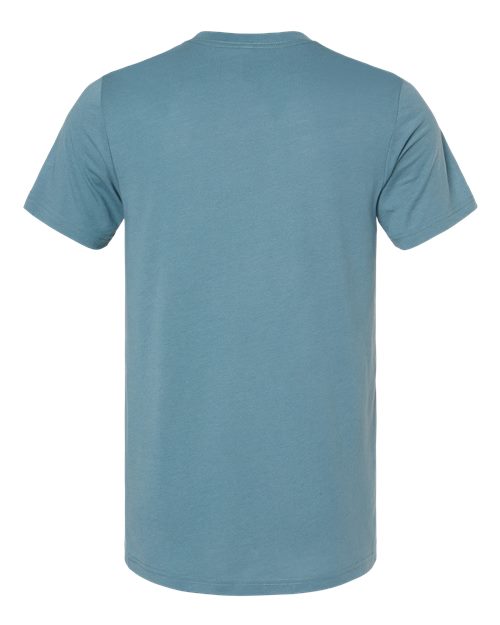 Triblend Tee - Solid Slate Triblend Back